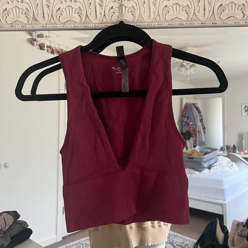 Urban Outfitters Burgundy Tank